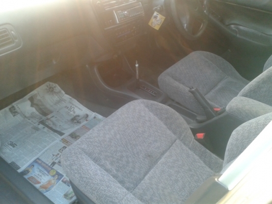 จัดไฟแนนซ์ได้60000รถปี97ออโต้ไฟฟ้าเครื่องเกียร์ดีขี่ดีสีพอใช้ได้แอร์เย็นพร้อมใช้งาน(ติดเครดิสจัดได้ใช้บัตรใบเดียววันเดียวอนุมัติ)