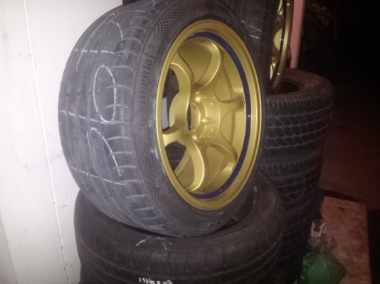 ขายแม็ก 17 แท้ ไม่มียาง แอดแวน อาร์จี 5รู 114 กว้าง9 ครึ่ง ทั้งสี่วง น.35 ล.24 ส