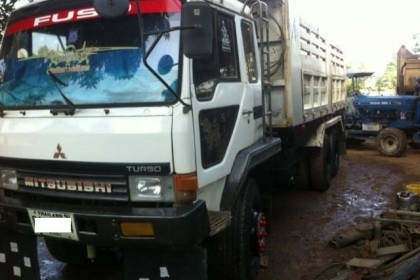 ขาย Mitsu 527MA สองเพลาดัั้มพ์ เครื่อง 6D15 เทอร์โบ สวยพร้อมใช้ โทร 088-4501277