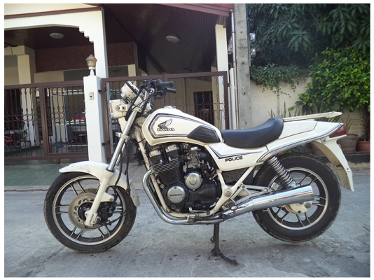 Honda CB650cc Police รถตำรวจญี่ปุ่นแท้