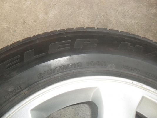 ล้อแม็ก 16นิ้ว 6รู อีซูซุ พร้อมยาง215/70R16 สวยๆ 4 ล้อ ราคา 6700 บาท ล้อแม็ก 16นิ้ว 6รู อีซูซุ พร้อมยาง215/70R16 สวยๆ 4 ล้อ ราคา 6700 บาท