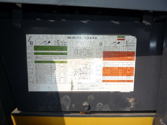 Komatsu wa 100 - 3 รถนอกแท้ญี่ปุ่น
