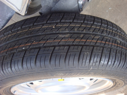 ขายยางอะไหล่ติดรถวีออสขอบ 14 Dunlop Japan