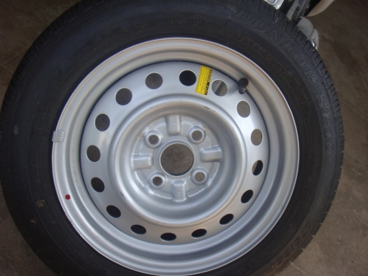 ขายยางอะไหล่ติดรถวีออสขอบ 14 Dunlop Japan