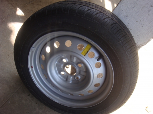 ขายยางอะไหล่ติดรถวีออสขอบ 14 Dunlop Japan