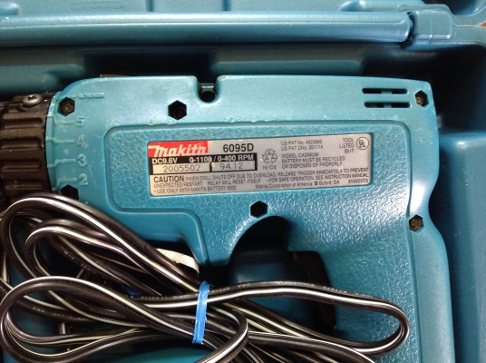 ขาย Makita Vintage 9.6V Cordless Drill 6095D