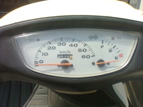 DIO-ZXโคมโต ดิสหน้า คอมบาย ล้อแม็กสตาร์ทติดแต่บิดไม่ไป