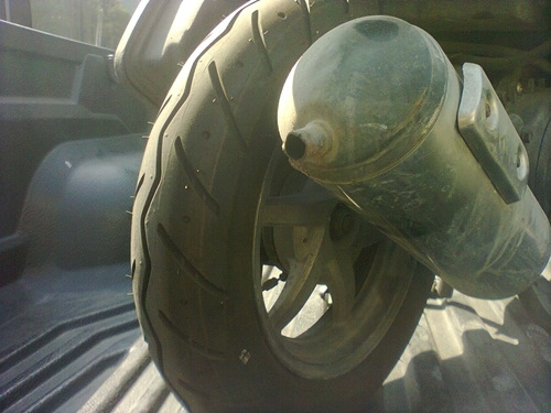 DIO-ZXโคมโต ดิสหน้า คอมบาย ล้อแม็กสตาร์ทติดแต่บิดไม่ไป