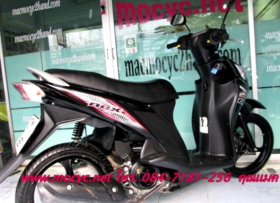 NEX  สีดำ ปี 55 ระบบหัวฉีดประหยัดน้ำมัน ขนาดกระทัดรัด  ขับขี่คล่องแคล่ว  19900 แถมฟรี เสื้อ และ หมวกกันน็อก