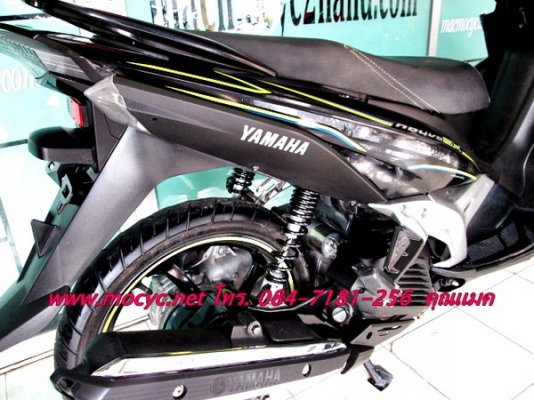 NOUVO SX  ปี 56 ตัวท๊อป ล้อแมกช์ สีดำ ไมล์ 4 พันโล  35900 บาท แถมฟรี เสื้อ และหมวกกันน็อก