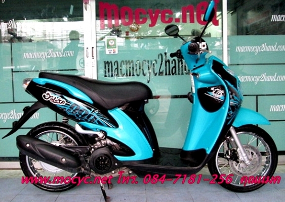 JALATO 999 รุ่นใหม่ ปี 55 สีฟ้าดำ  ไมล์ 3 พันโล หัวฉีดประหยัดน้ำมัน ฟรีค่าโอน   ((มีเล่มพร้อมโอน )) 21900