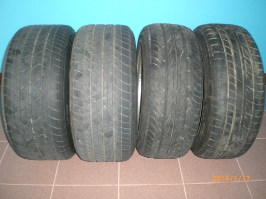 แม็ก16 5รู114 หน้า8"หลัง9" พร้อมยาง ราคา6500