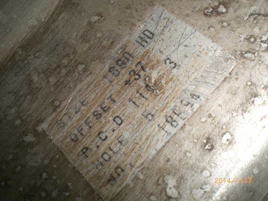 แม็ก16 5รู114 หน้า8"หลัง9" พร้อมยาง ราคา6500