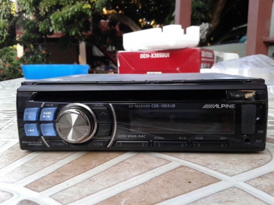 ALPINE CDE-100EUB CD-MP3-USB