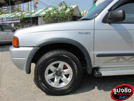 FORD RANGER DOUBLE CAB XLT 2.5 4WD ปี 2000 รถสวยจัดไฟแนนซ์ได้ T.086-527-9533