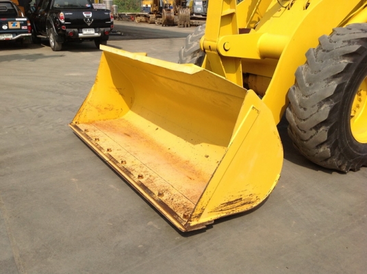 รถตัก Komatsu 510 กรองเดี่ยว ซีเรียล 1548X บุ้งกี๋ 1.2Q เก่าญี่ปุ่น นำเข้าเอง