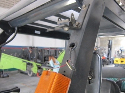 Forklift NISSAN MODEL NL01 ปี 2004 ออร์โต้ สภาพดีขายถูกครับ