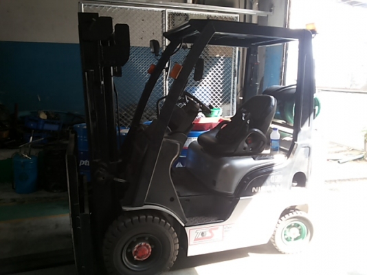 Forklift NISSAN MODEL NL01 ปี 2004 ออร์โต้ สภาพดีขายถูกครับ