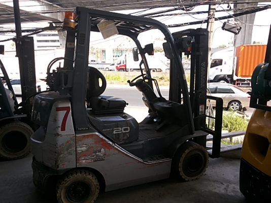 Forklift TOYOTA รุ่น 8 02-8FGK20 ปี 2007 ออร์โต้ ขายถูก