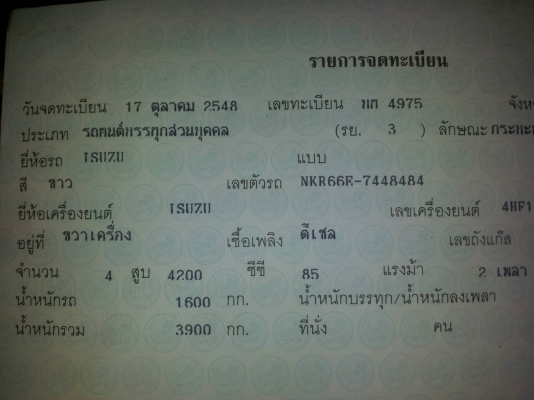 รถบรรทุก4ล้อไม่ติดเวลา