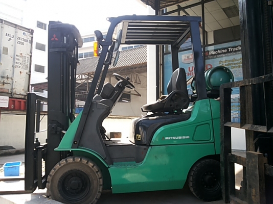 Forklift Mitsubishi FG15T ปี 2003 ออร์โต็ ไซด์ชิฟท์ สวย &amp; ถูก
