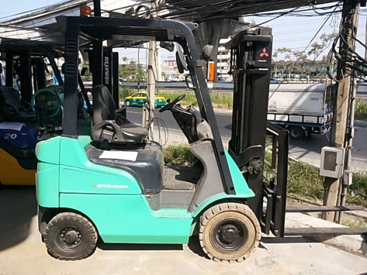 Forklift Mitsubishi FG15T ปี 2003 ออร์โต็ ไซด์ชิฟท์ สวย &amp; ถูก