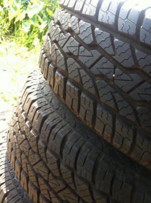 ขายยาง Maxxis Bravo A/T-700  + ล้อ TE-37 ใหม่สดสวยทั้งชุด