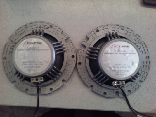 ลำโพง 6" Eclipse พร้อม tweeter ลำโพง 6" Eclipse พร้อม tweeter