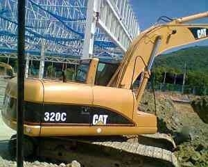 ขายรถแบ็คโฮ CAT 320C  ไมล์ชม. 14,xxx เอกสารเล่มทะเบียน ไฟฟ้าครบ