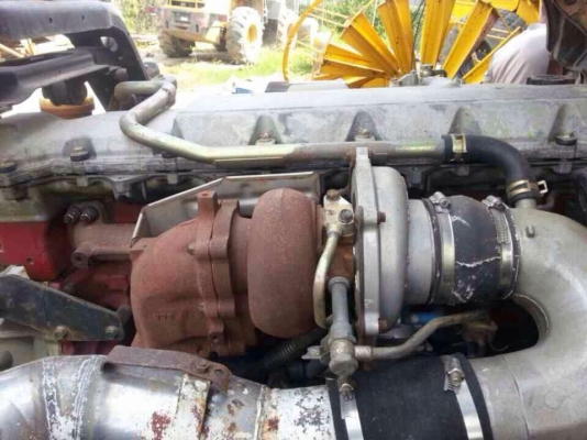 ขายรถบรรทุกสิบล้อดั๊มพ์ จ้าวอินทรีย์ วางหัว 3H เครื่อง JO8C turbo 260 แรง ทะเบียนพร้อม