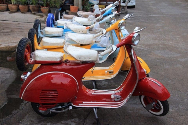 จำหน่าย vespa เลือกสี สั่งทำ ปะ ผุ เคาะพ่นสี ในราคา 45000 จำหน่าย vespa เลือกสี สั่งทำ ปะ ผุ เคาะพ่นสี ในราคา 45000
