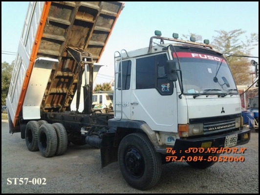 ขายด่วน 10 ล้อ ดั้ม MITSUBISHI FUSO 527M-TF4418  220 แรง เทอรโบ สภาพเดิมๆ พร้อมใช้งาน ราคาสุดคุ้ม