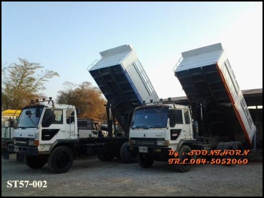 ขายด่วน 10 ล้อ ดั้ม MITSUBISHI FUSO 527M-TF4418  220 แรง เทอรโบ สภาพเดิมๆ พร้อมใช้งาน ราคาสุดคุ้ม