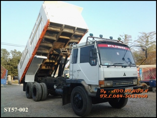 ขายด่วน 10 ล้อ ดั้ม MITSUBISHI FUSO 527M-TF4418  220 แรง เทอรโบ สภาพเดิมๆ พร้อมใช้งาน ราคาสุดคุ้ม