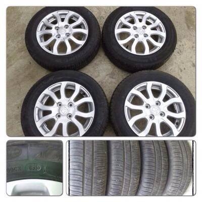 ขายล้อแม็กซ์14 Honda Brio Amaze +ยางปี13 ราคา 5,900 บ.