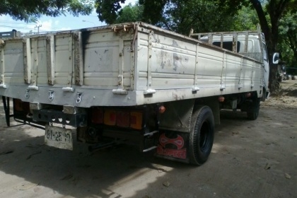 รถหกล้อเดิมสุดๆๆไม่เคยทำสี HINO KM779 กระบะยาว 550 เครื่อง 117 แรงม้า ซัซซี่สวยมาก หัวเดิมๆ เครื่องดี ขับดี 420,000