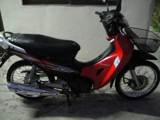 ขายถูกเวฟ125 ปี47สภาพเดิมๆ สีแดง-ดำ รถบ้าน เครื่องเดิม