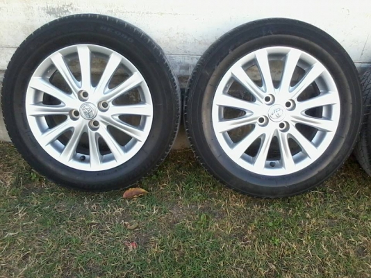 ขาย ล้อเดิมๆ TOYOTA VIOS พร้อมยางใหม่ๆเลย