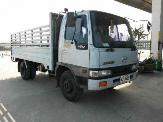 ขายรถ 6 ล้อรั้ว HINO FC4J 140 แรงม้า EURO1 ปี 2540 กระบะแสตนเลส ยาง 8.25 X 16 ราคา 400000