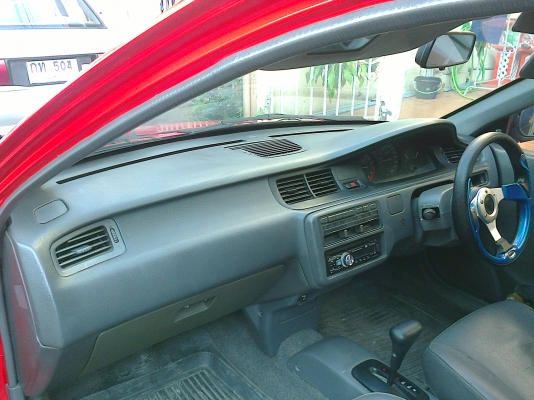 ขายรถHONDA 3DOOR สีแดง ปี94 ขายรถHONDA 3DOOR สีแดง ปี94