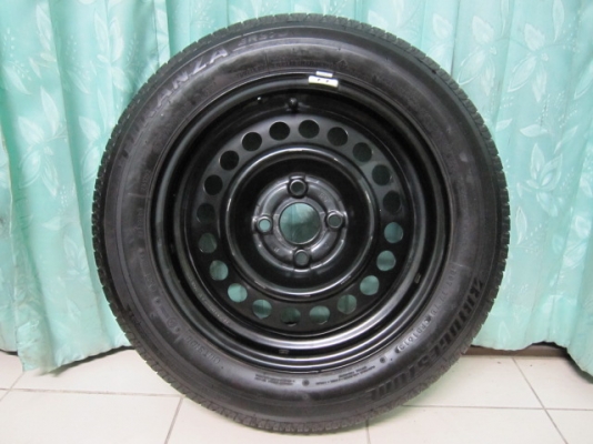 ขายยางพร้อมกะทะ Honda City ยาง Bridgestone ปี 13 ขอบ 15 ขายยางพร้อมกะทะ Honda City ยาง Bridgestone ปี 13 ขอบ 15