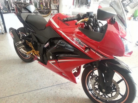 New!!!--Ninja250 ปี 2012 ทะเบียน ของแต่งตรึม วิ่งน้อย สภาพรถใหม่ม๊าก แต่งแบบเทพๆ