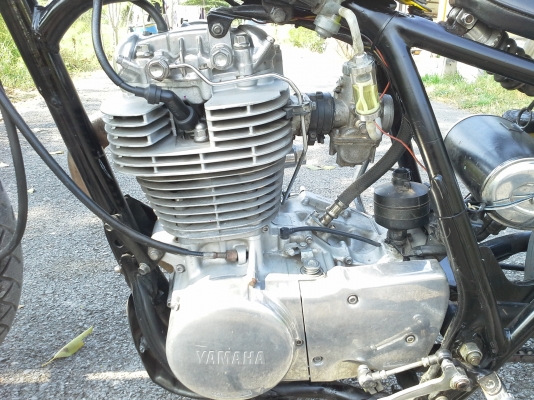 ขาย SR400 แต่งโอสคูล้อหน้า-หลังฮาเล่แท้ๆคับเครื่องดี เอกสาร ส.พ.มแท้