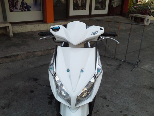 Click i ปี 53 สีขาว รถบ้าน เครื่องแน่น ไม่หลวม ไม่มีควันขาว