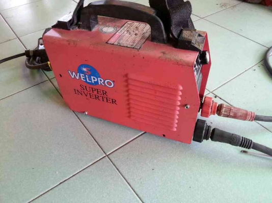 ขายเครื่องเชื่อม Inverter welproรุ่นWELARC140(140แอมป์)สภาพพร้อมใช้งานครับ