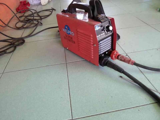 ขายเครื่องเชื่อม Inverter welproรุ่นWELARC140(140แอมป์)สภาพพร้อมใช้งานครับ
