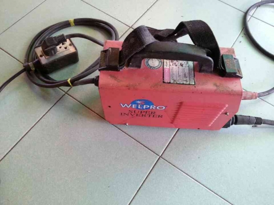 ขายเครื่องเชื่อม Inverter welproรุ่นWELARC140(140แอมป์)สภาพพร้อมใช้งานครับ