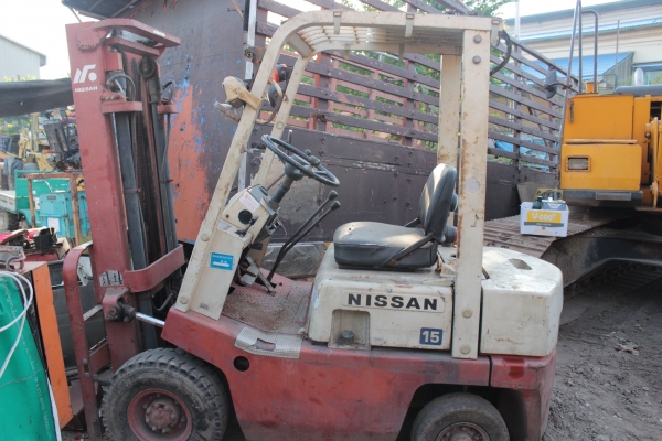 ขายรถยกโฟล์ทลิฟท์ NISSAN NF01 1.5ตัน เครื่องแน่นครับ ราคา 128,000 บาท