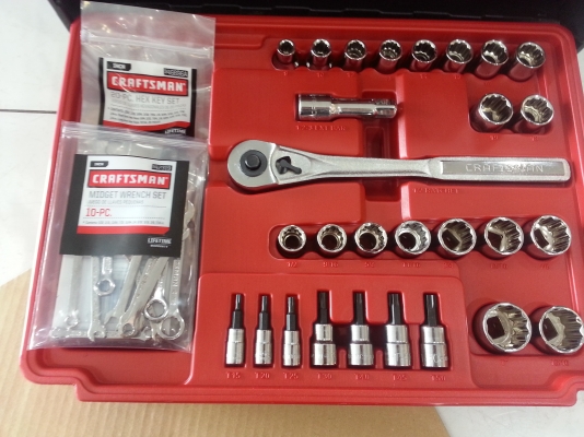 ขายกล่องลังเครื่องมือครบชุด Craftsman 263 ชิ้น ขายกล่องลังเครื่องมือครบชุด Craftsman 263 ชิ้น