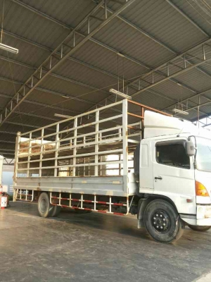 6 ล้อใหญ่ HINO FG 212แรง กระบะยาว7.2ม. 6 ล้อใหญ่ HINO FG 212แรง กระบะยาว7.2ม.
